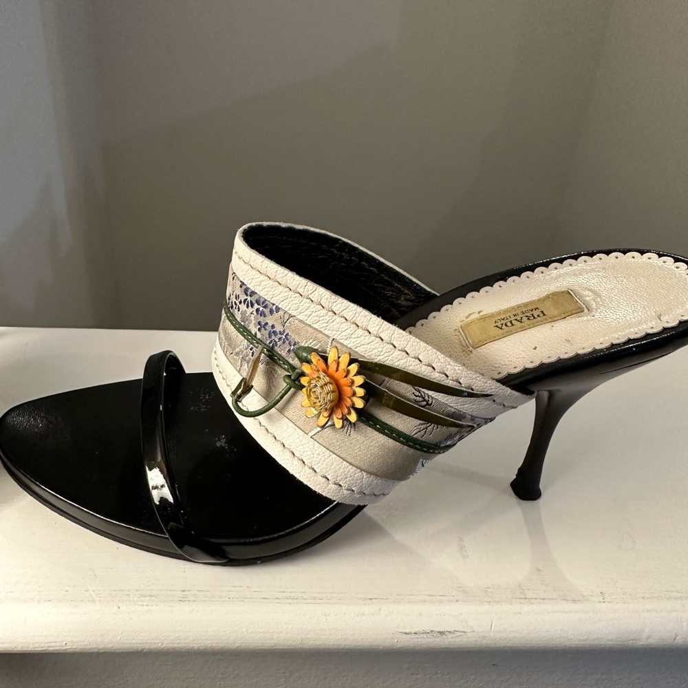 Size 39 1/2 (9.5 US) Prada sandals - Picture 2 of 6